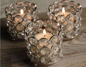 Crystal Votive Cups
