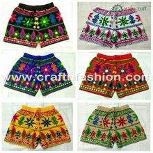 Gypsy Embroidery Kutchi Shorts