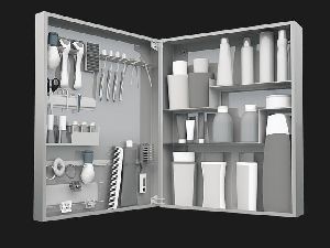 Family Mirror Bathroom Cabinet and Organizer (Medium)