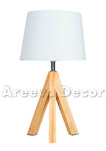 Nautical Wooden Desk/Side Lamp