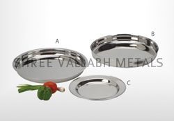 Stainless Steel Khumcha & Soup Plate
