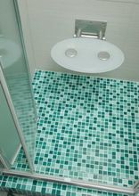 bathroom glass mosaic tiles