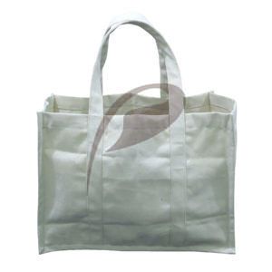 10 OZ NATURAL CANVAS TOTE BAG WITH FULL BODY HANDLE