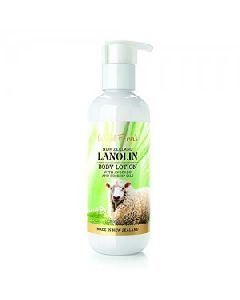 LANOLIN BODY LOTION WITH AVOCADO AND ROSEHIP OILS