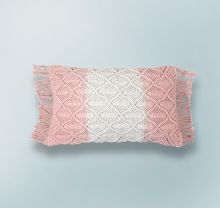 macrame cushion cover