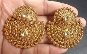 Antique Golden Earrings