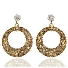 Antique Round Earrings