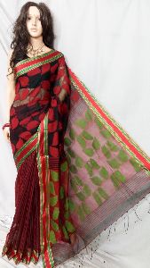 Handloom cotton silk saree
