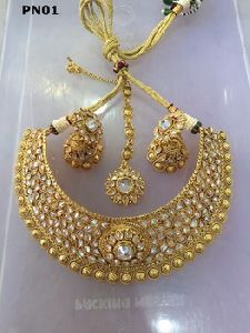 kundan jewellery designer necklace