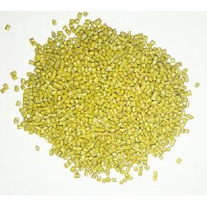 Yellow HDPE Granules