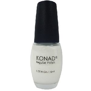 Konad Regular Polish 10ml Solid White