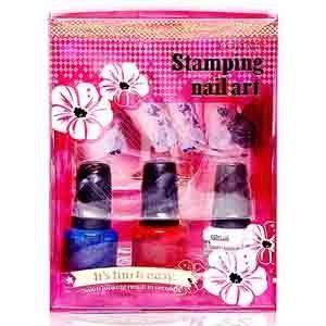 Stamping Nail Art Kits Stone Set