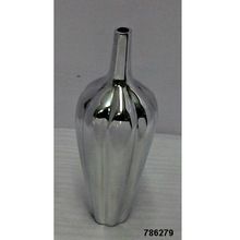 Aluminium Metal Flower Vase Fluted