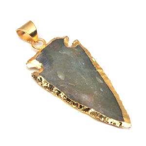 labor day gemstone handcrafted jewelry brass pendant