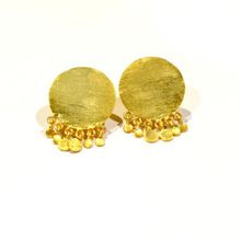 Exclusive Brass Stud Earrings