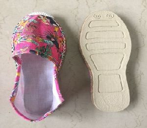 Multi Color Canvas Printed Espadrilles Shoes