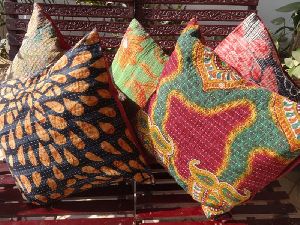 Vinatge Kantha Cushion Covers