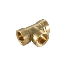 brass Thread pipe tee elbow coupling