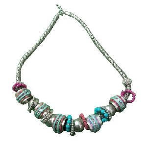 Ladies Party Wear Beaded Necklace