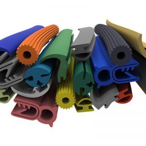 extruded rubber seal