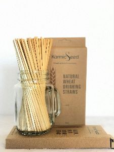 Natural Wheat Drinking Straws