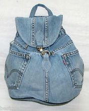 blue waxed canvas travel bag in travel bag/school bag
