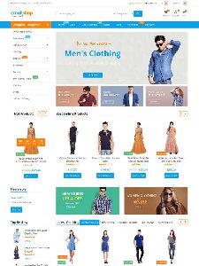 Online Cloth Shopping E Commerce Website