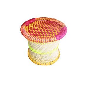 Multicolor Mudda Stool