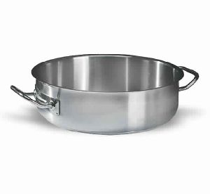 Stainless Steel Shallow Casserole