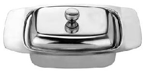 Stainless Steel Butter Dish with Cover