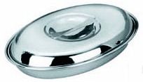 Stainless Steel Serving Bowl With Lid