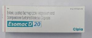 20mg Enteric Coated Esomeprazole Magnesium and Domperidone Sustained Release Capsule