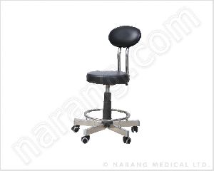Surgeon Stool With Backrest