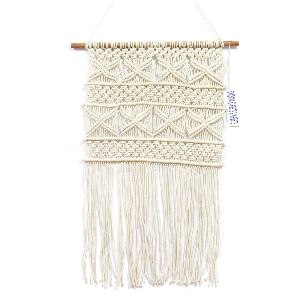 Cotton Macrame Woven Tapestry Wall Hanging
