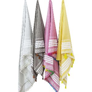 Fouta Towel Fabric Tunisian Towels Pestemal