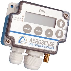 Aerosense Model DPT2500-R8-3W Differential Pressure Transmitter Range 0-100 Pa