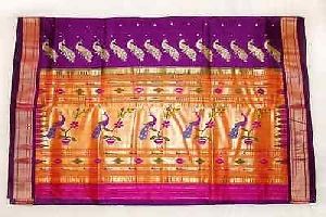 Paithani Silk Sari Fabric