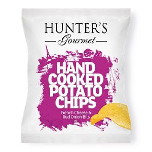 Cooked Potato Chips French Cheese & Red Onion