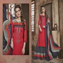 Embroidered Worked Punjabi Style Indo Western Suit