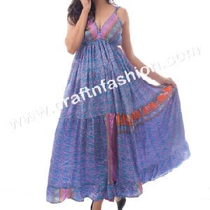 Indo Western Maxi Dress