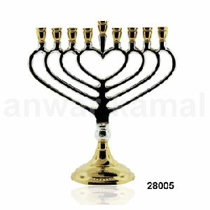 Religious Menorah Candle Holder