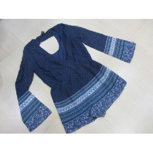 Colorful Printed Poncho for Women