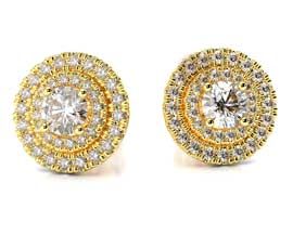 diamond stud earring