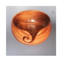 Handmade Decorative Wooden Yarn Bowl