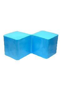 Blue Multipurpose Block Stool