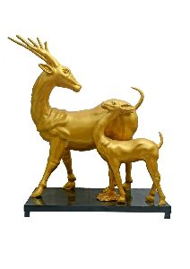 Golden Deer Pair