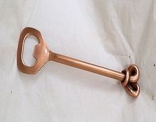 Copper plated stainless steel bottle openers