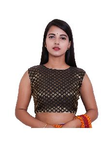 Half Sleeves Silk Ladies Blouse, Pattern : Embroidered Printed, Feature :  Skin Friendly at Best Price in Ahmedabad