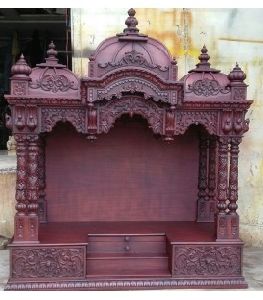 Temple from Teak Wood