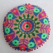 Custom Embroidered Meditation Pillow